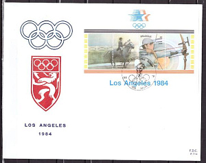 Бельгия, 1984, Олимпийские игры Лос-Анджелес, КПД